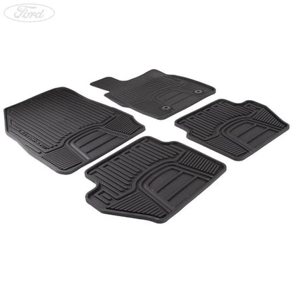 GENUINE FORD 2179014 ECOSPORT FRONT & REAR CONTOURED RUBBER FLOOR MATS KIT 2017 | ML Performance UK