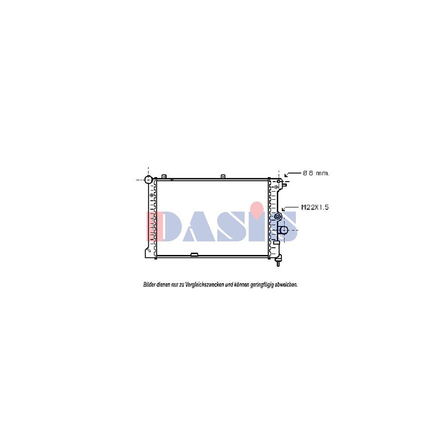 AKS Dasis 222160N Air Conditioning Condenser | ML Performance UK