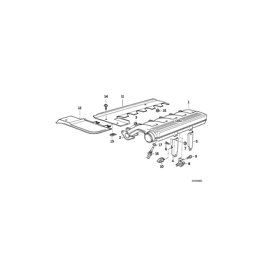 Genuine BMW 11612244384 E36 E34 Gasket Asbestos Free (Inc. 325td, 325tds & 525td) | ML Performance UK Car Parts