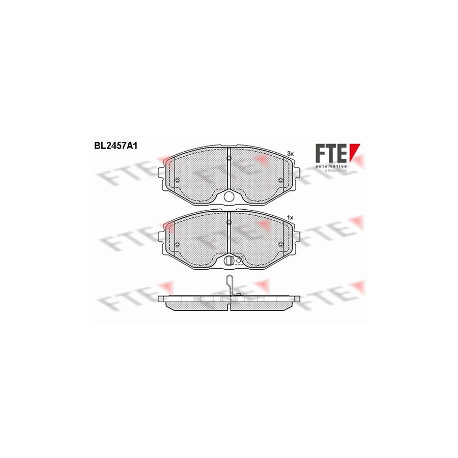 Fte BL2457A1 Brake Pad Set | ML Performance UK Car Parts