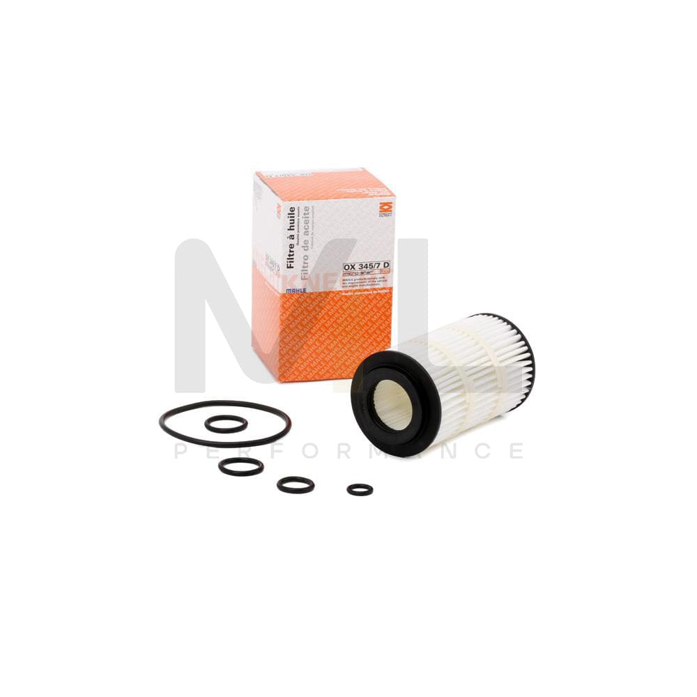 MAHLE ORIGINAL OX 345/7D Oil Filter Filter Insert | ML Performance Car Parts