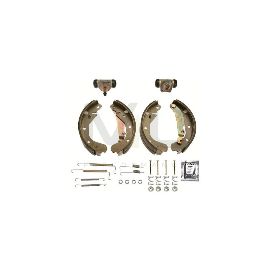 TRW BK1608 Brake Shoe Set with wheel brake cylinder, Brake Kit | ML Performance Car Parts