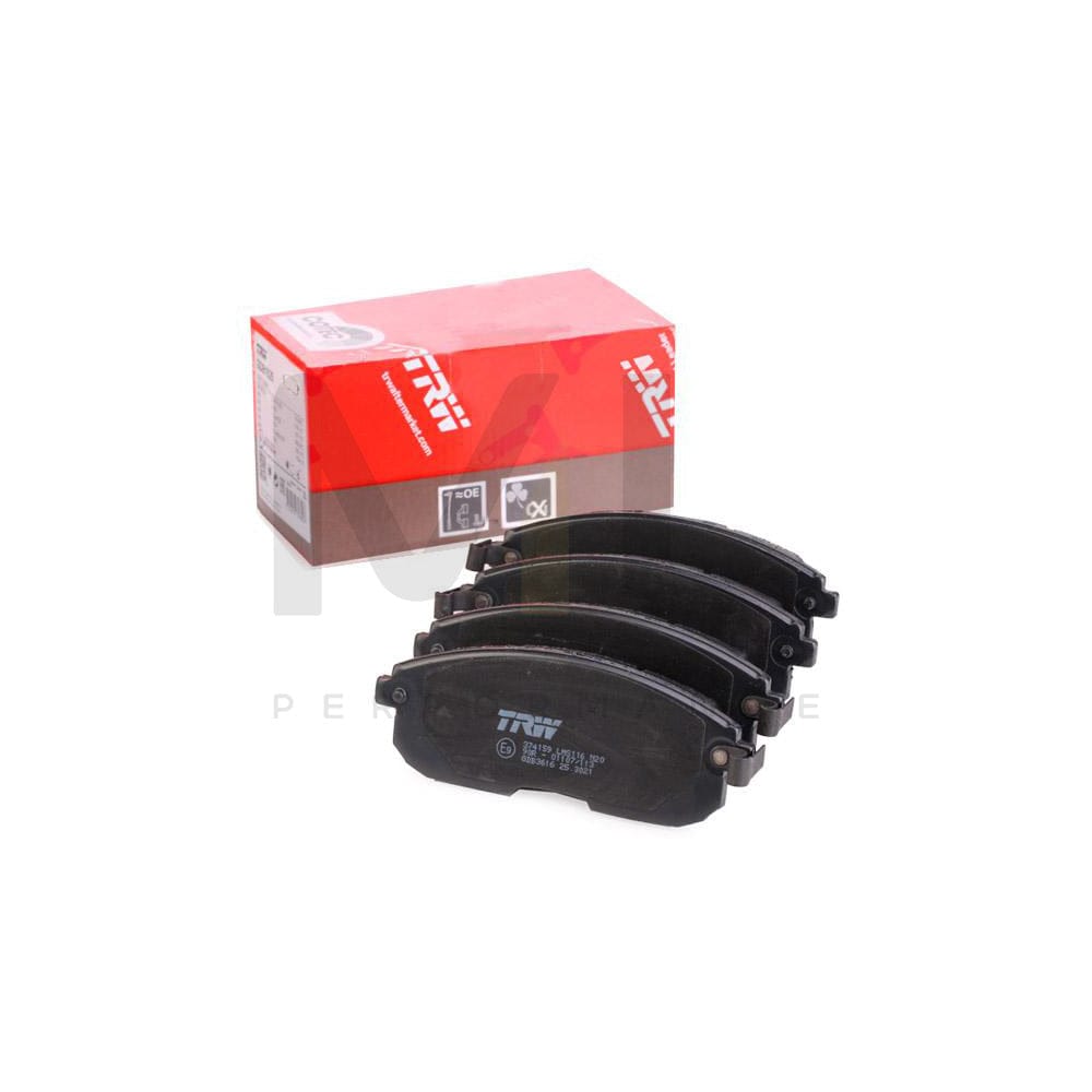 TRW Gdb3616 Brake Pad Set With Acoustic Wear Warning | ML Performance Car Parts