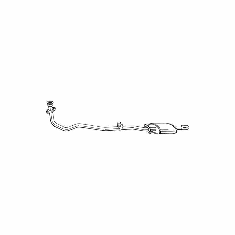 Bosal 284-277 Front Silencer For Nissan Micra I Hatchback (K10)