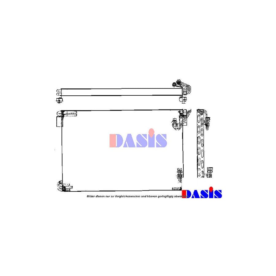 AKS Dasis 222240N Air Conditioning Condenser | ML Performance UK