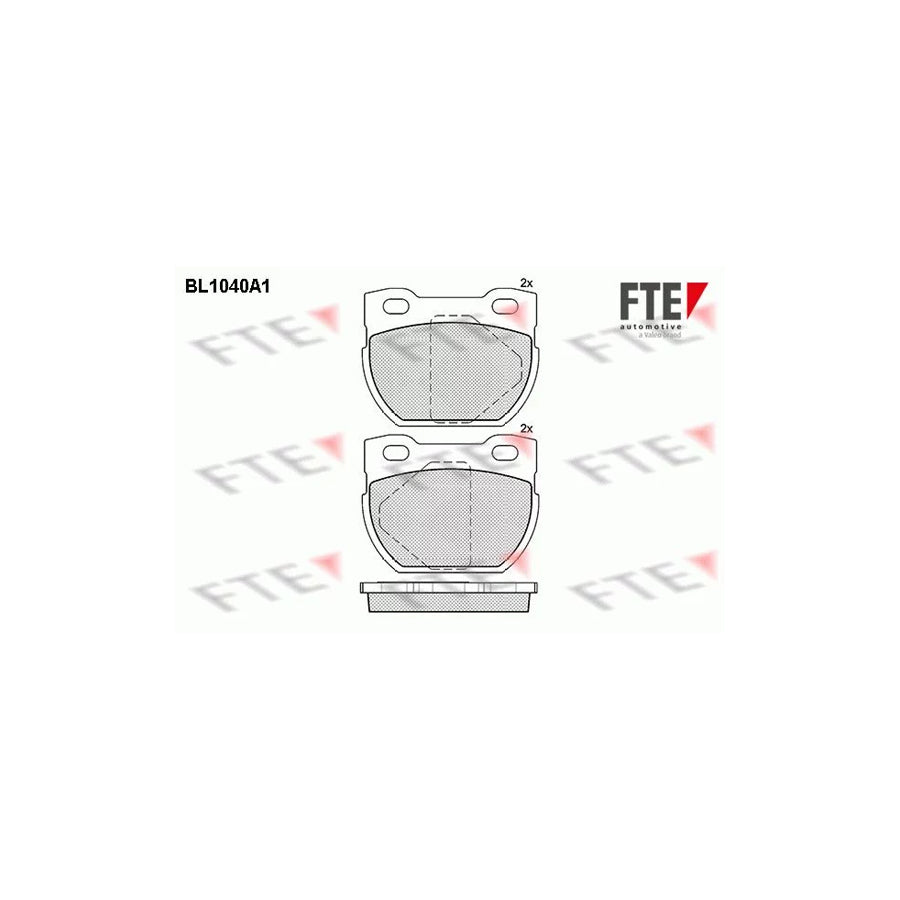 Fte 9010019 Brake Pad Set For Land Rover Defender | ML Performance UK Car Parts