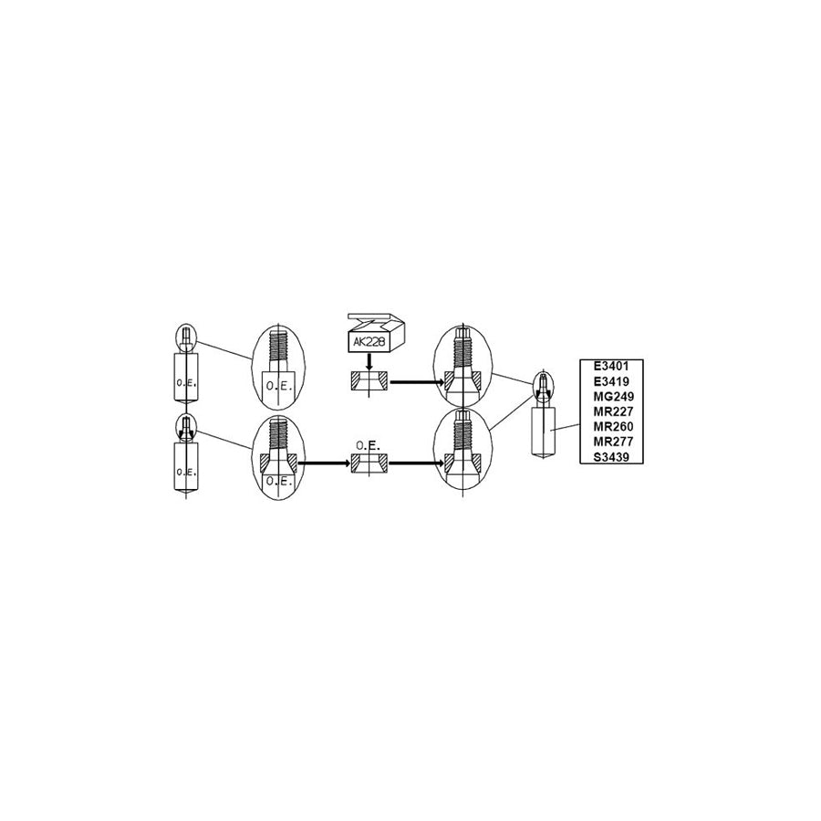 Monroe S3439 Shock Absorber For Citro�n Ax