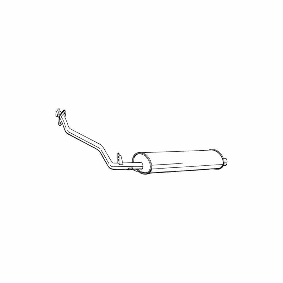 Bosal 284-369 Front Silencer Suitable For Mercedes-Benz 100