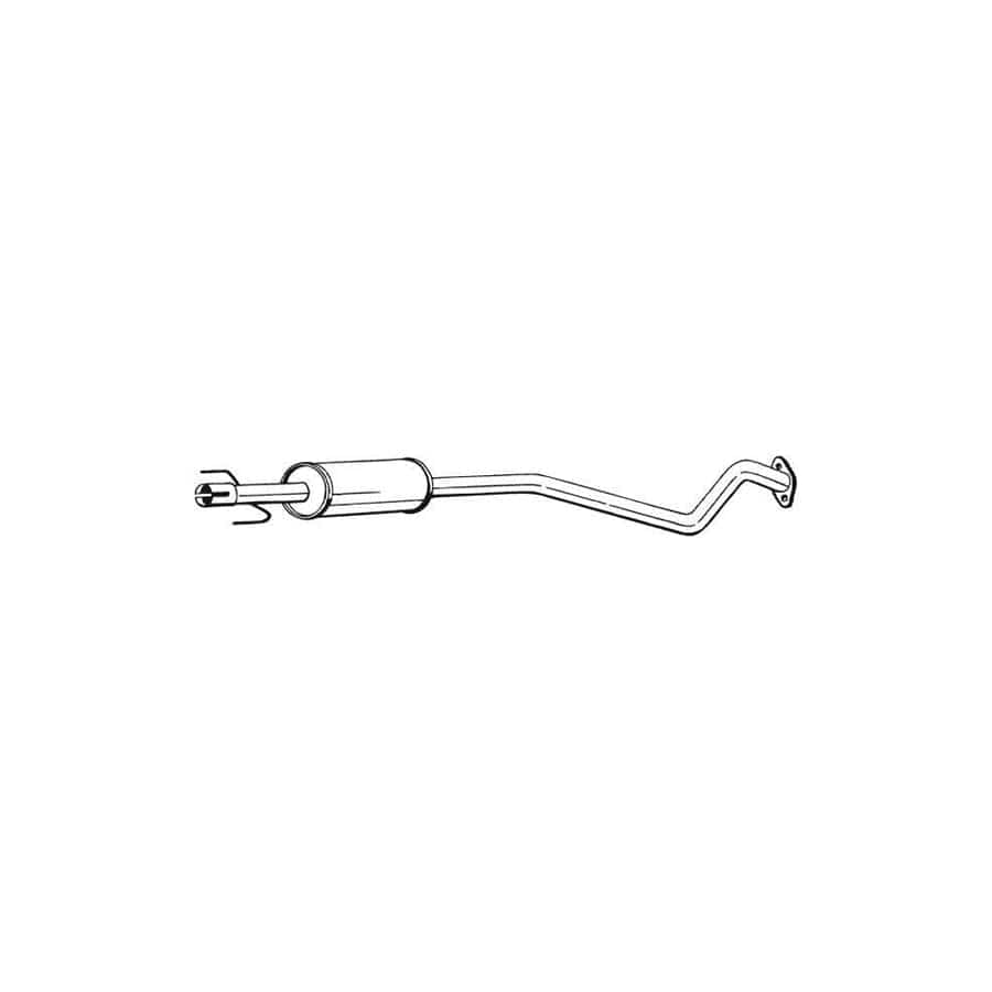 Bosal 284-367 Middle Silencer