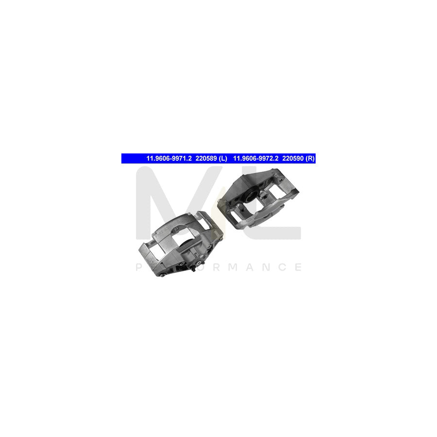 ATE 11.9606-9971.2 Brake Caliper without holder | ML Performance Car Parts