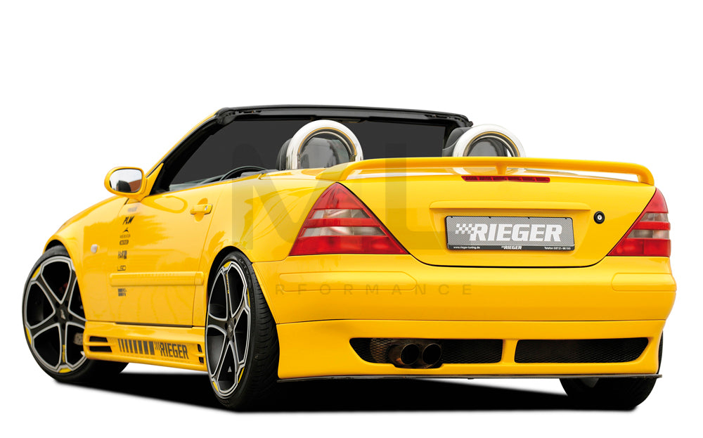 Rieger 00070030 Mercedes-Benz R170 SLK Rear Diffuser 2 | ML Performance UK Car Parts