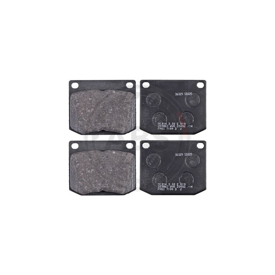 A.B.S. 36029 Brake Pad Set