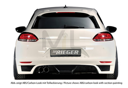 Rieger 00014109 VW 13 Mk3 Scirocco Rear Diffuser 3 | ML Performance UK Car Parts