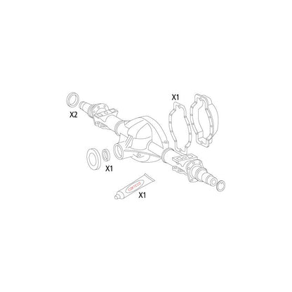 Corteco 19536223 Gasket Set, Differential | ML Performance UK