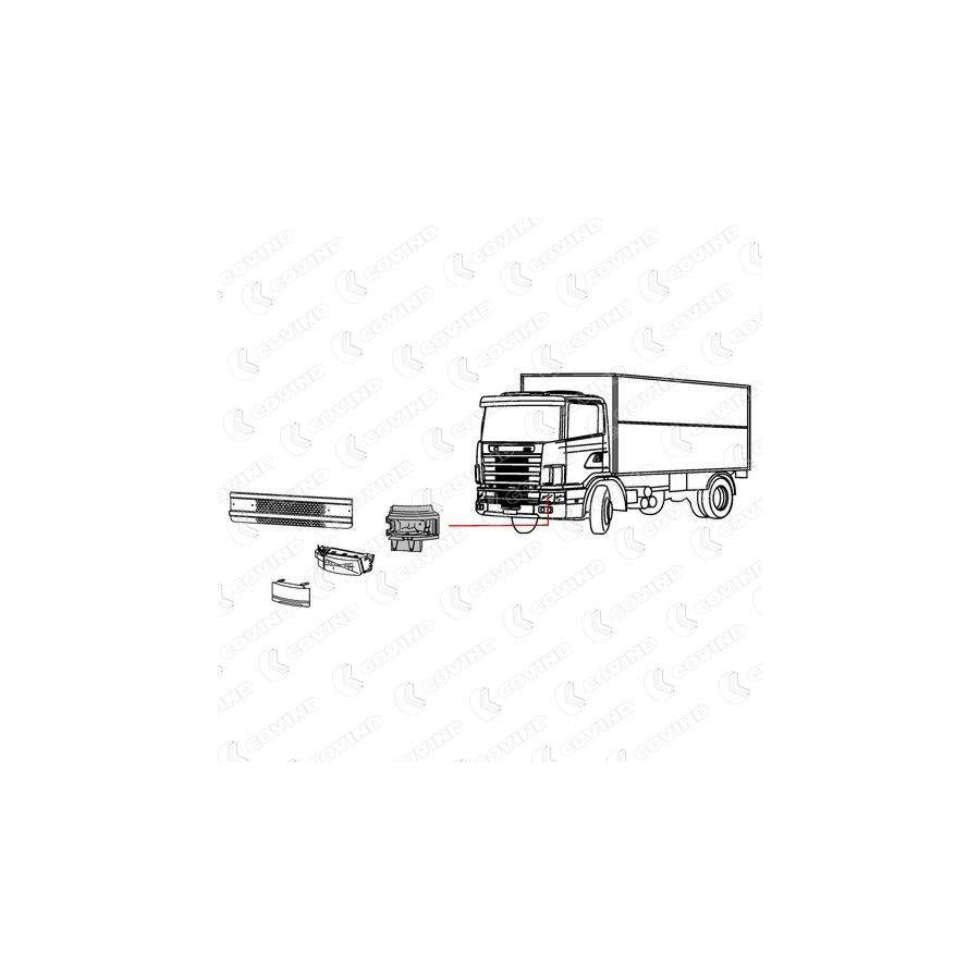 Covind 144/155 Housing, Headlight | ML Performance UK