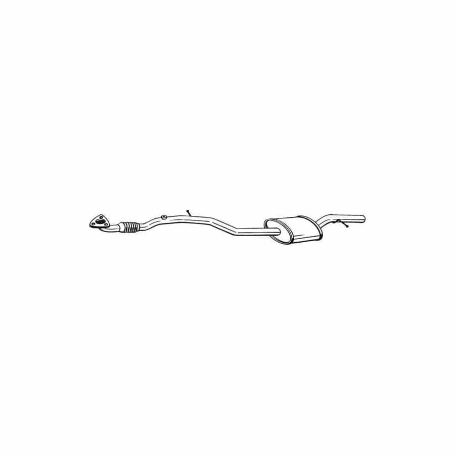 Bosal 284-527 Middle Silencer