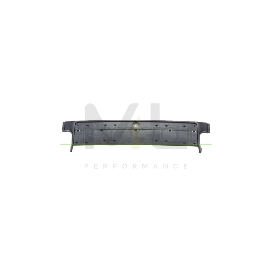 PRASCO BM0141539 Number plate holder for BMW 3 Series Front, Black, frameless | ML Performance Car Parts