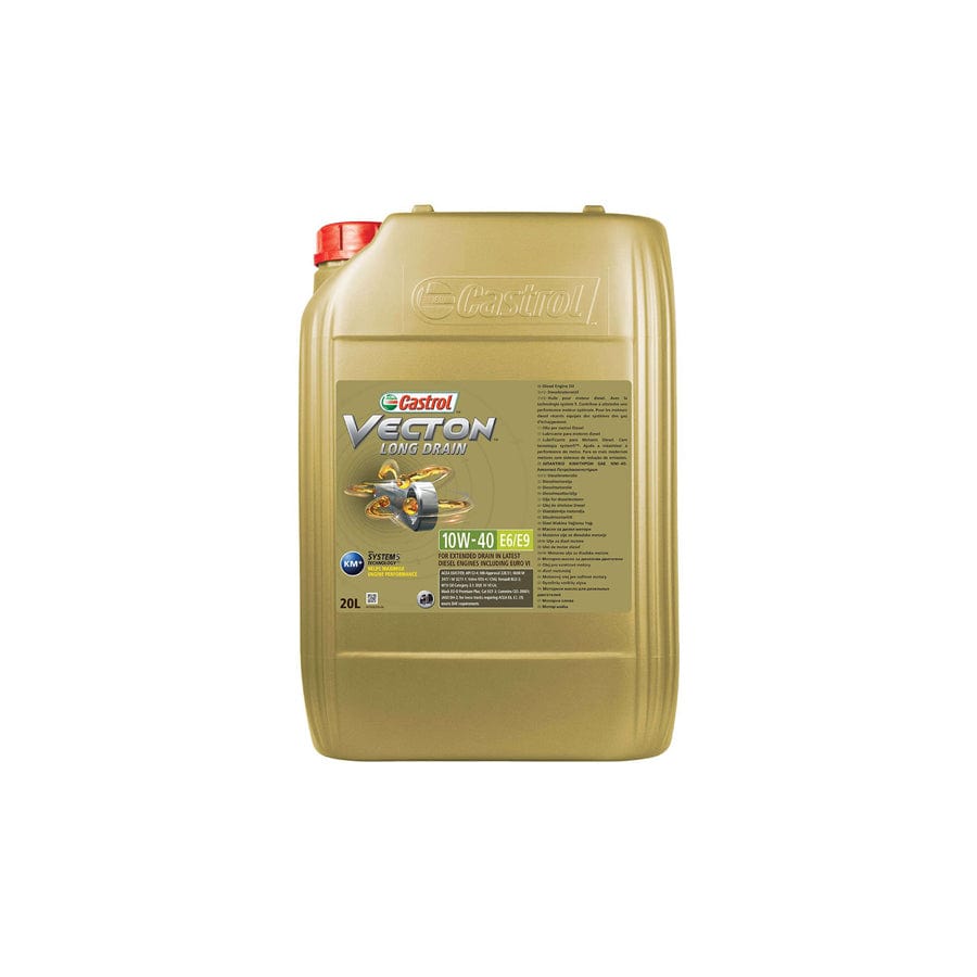 Castrol Vecton Long Drain 10W-40 E6/E9 - 20ltr | ML Performance UK Car Parts