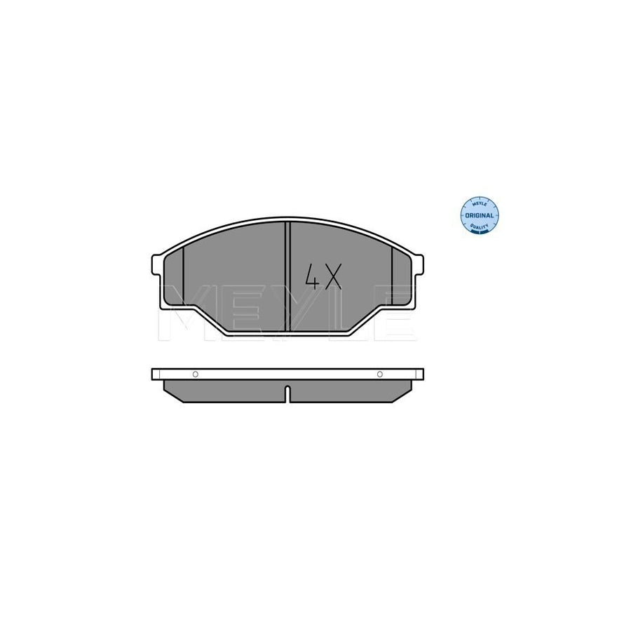 Meyle 025 211 5815 Brake Pad Set