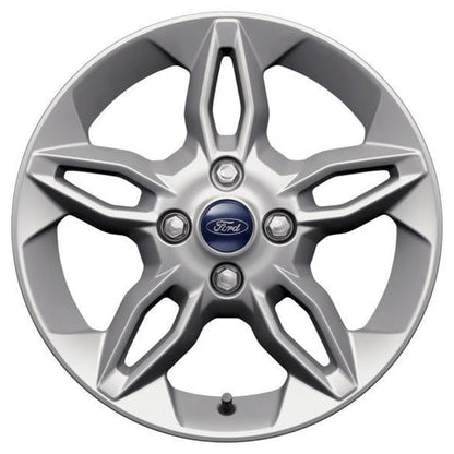 GENUINE FORD 2237410 x4 SET OF 4 B-MAX ALLOY WHEEL 16" 5 X 2-SPOKE DESIGN, SILVER 2012 - | ML Performance UK