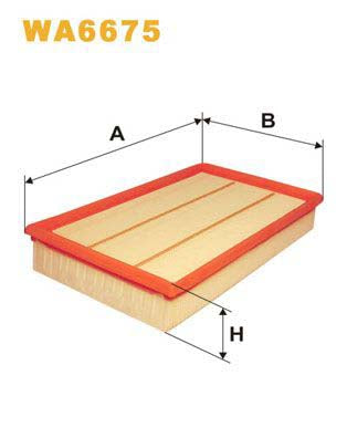 WIX Filters WA6675 Air Filter