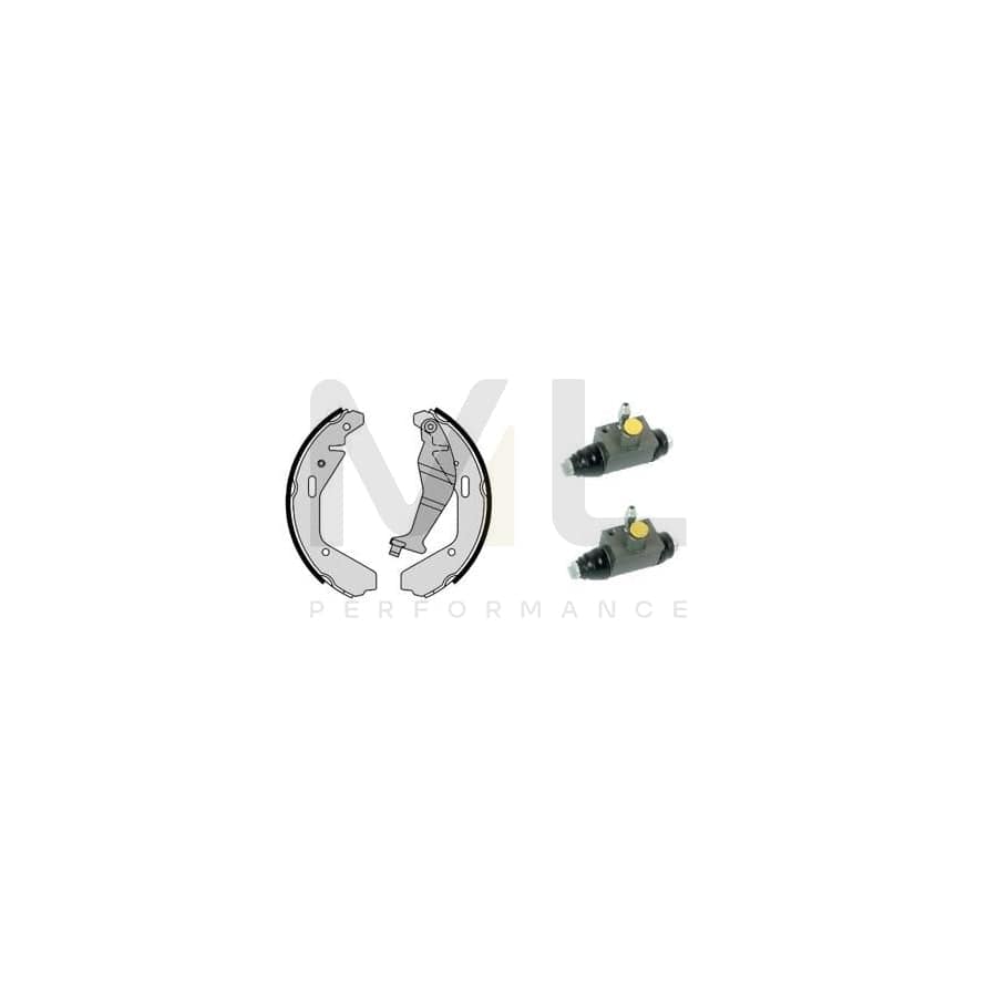 BREMBO STANDARD KIT H 59 022 Brake Shoe Set for OPEL Kadett E Caravan (T85) Ø: 230mm | ML Performance Car Parts