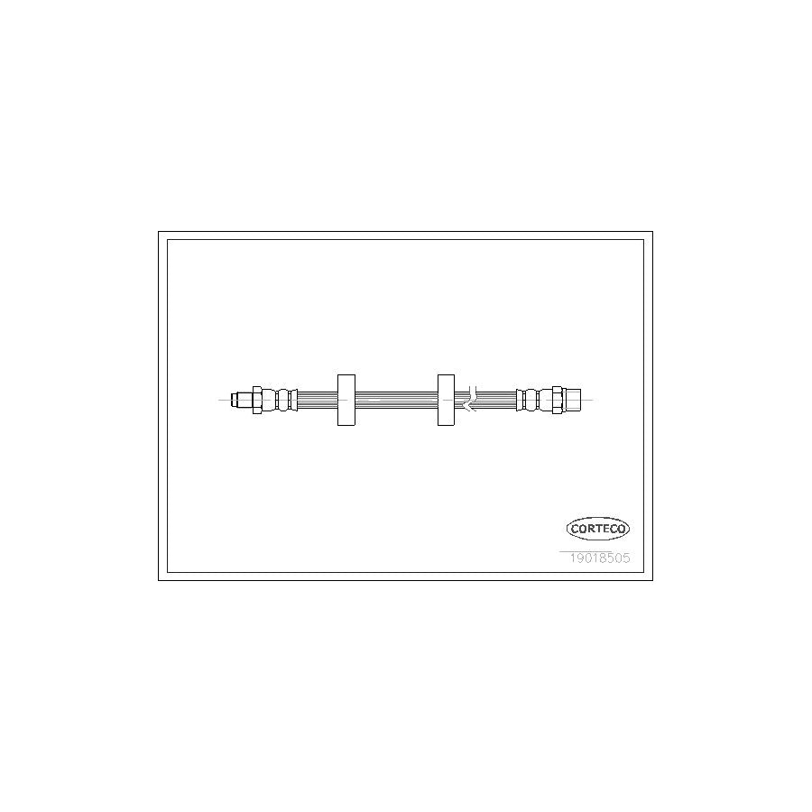 Corteco 19018505 Brake Hose | ML Performance UK