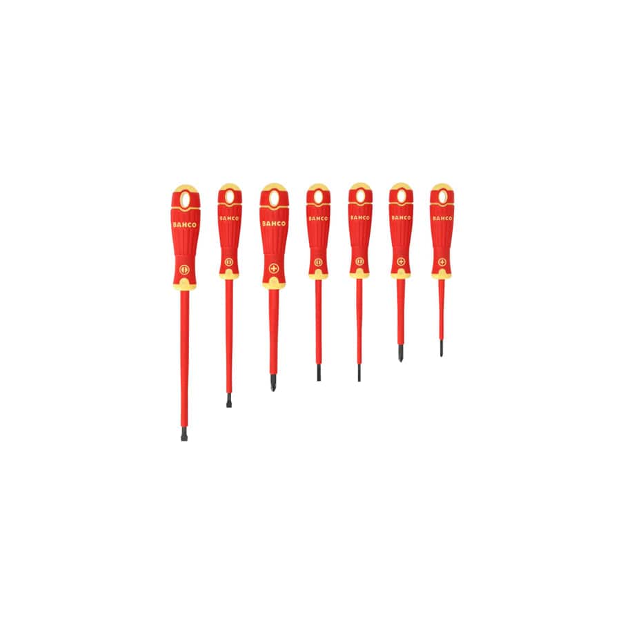 Bahco BAH220007 B220.007 BAHCOFIT Insulated Screwdriver Set, 7 Piece | ML Performance UK