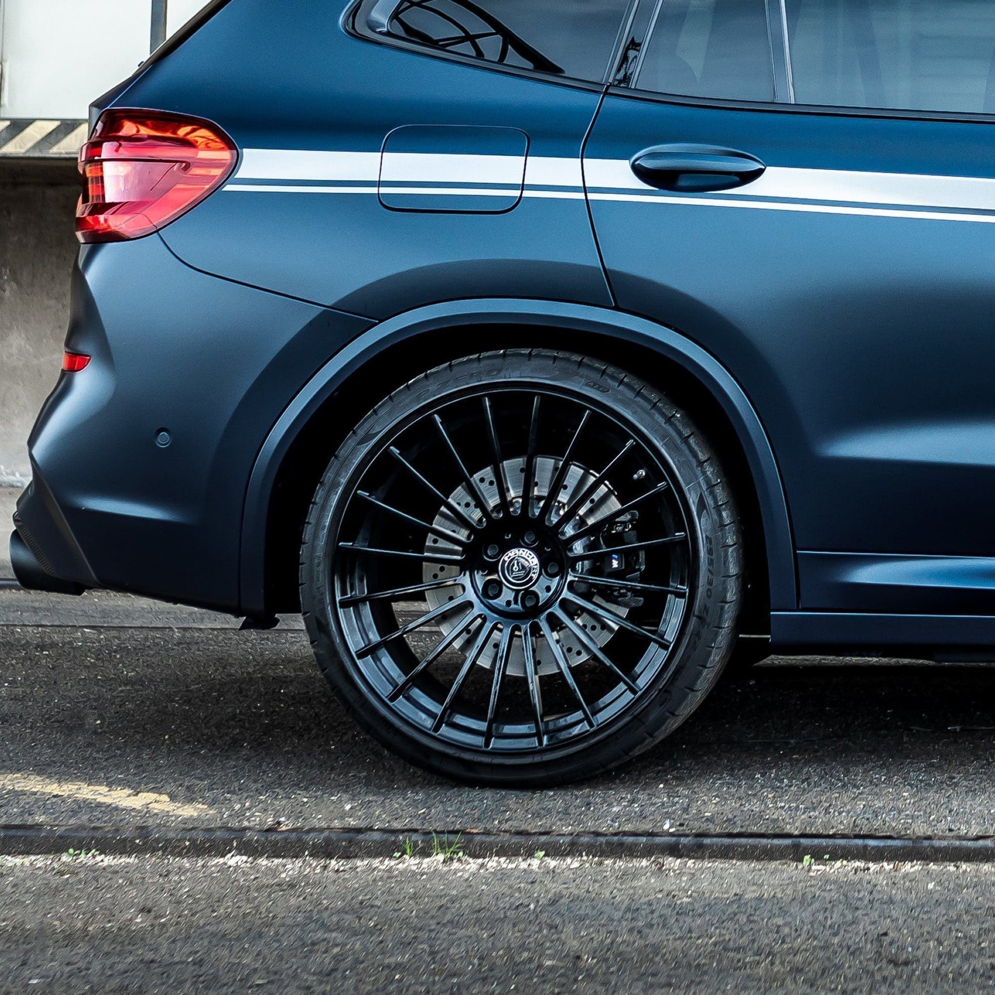 MANHART MHALPX311000 ALPINA RIMS  MATTE BLACK FOR BMW X3