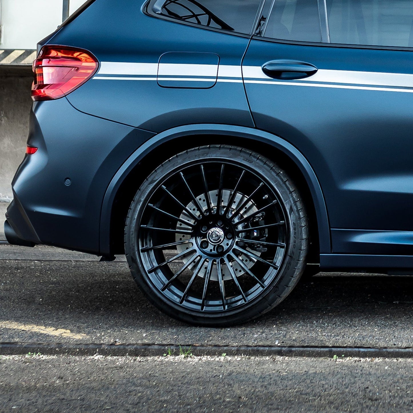 MANHART MHALPX411000 FOR BMW X4  ALPINA RIMS  MATTE BLACK