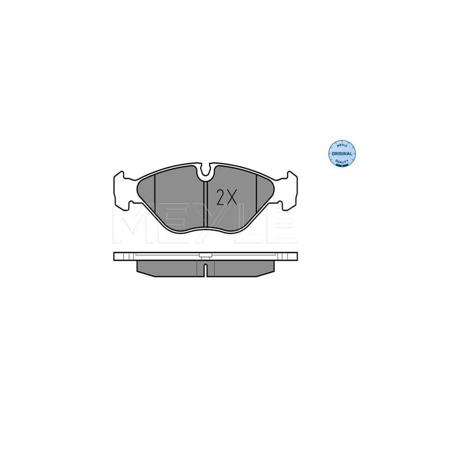 Meyle 025 211 5419 Brake Pad Set For Saab 9000