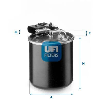 UFI 24.150.00 Fuel Filter