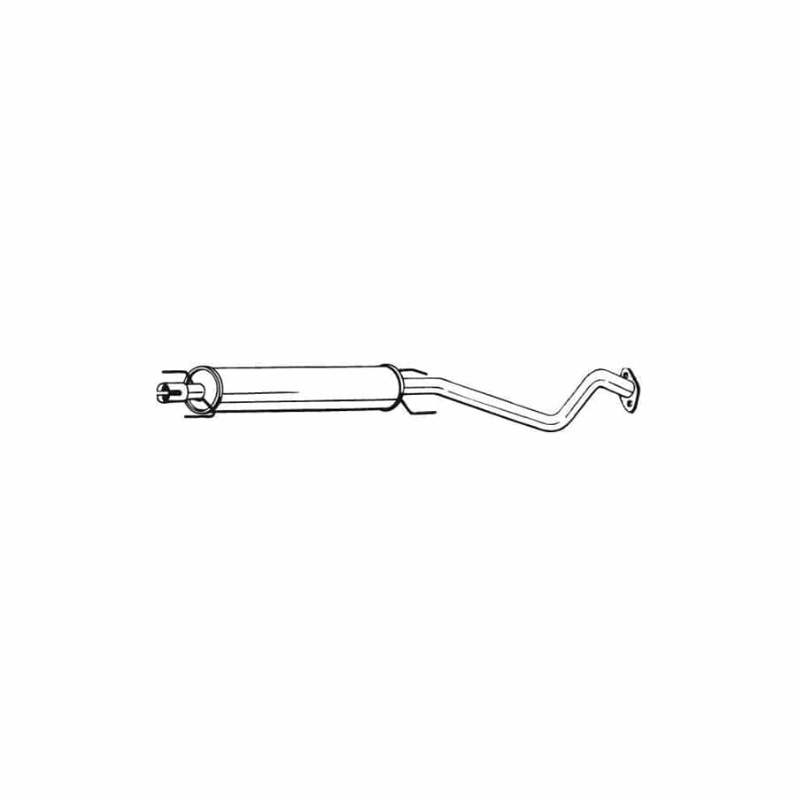 Bosal 284-633 Middle Silencer