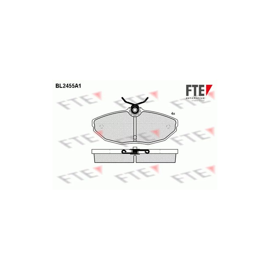 Fte BL2455A1 Brake Pad Set | ML Performance UK Car Parts