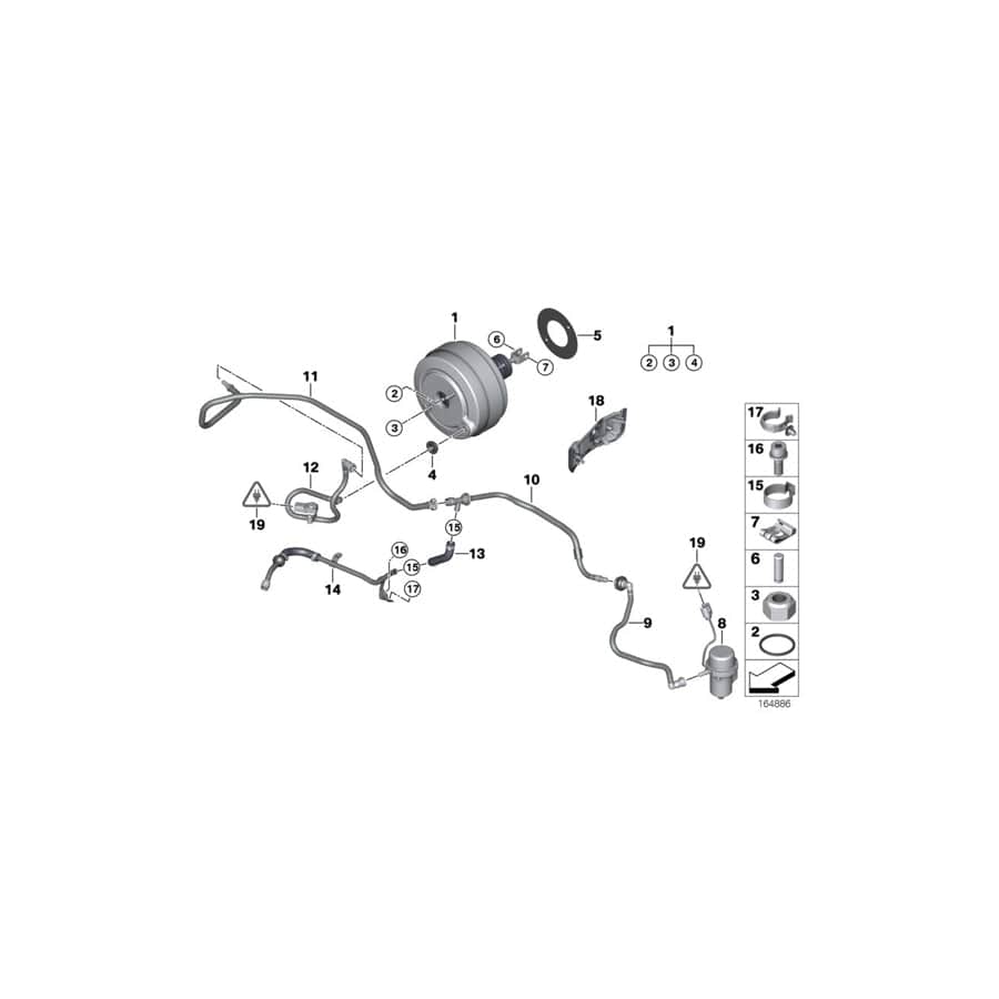 Genuine BMW 11612283929 E92 E93 E90 Hose Clamp (Inc. M3 & i8) | ML Performance UK Car Parts