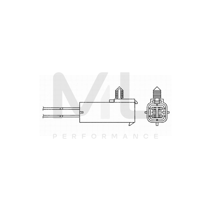 NTK Lambda Sensor / O2 Sensor (NGK 97479) - OZA689-EE1 | ML Car Parts UK | ML Performance