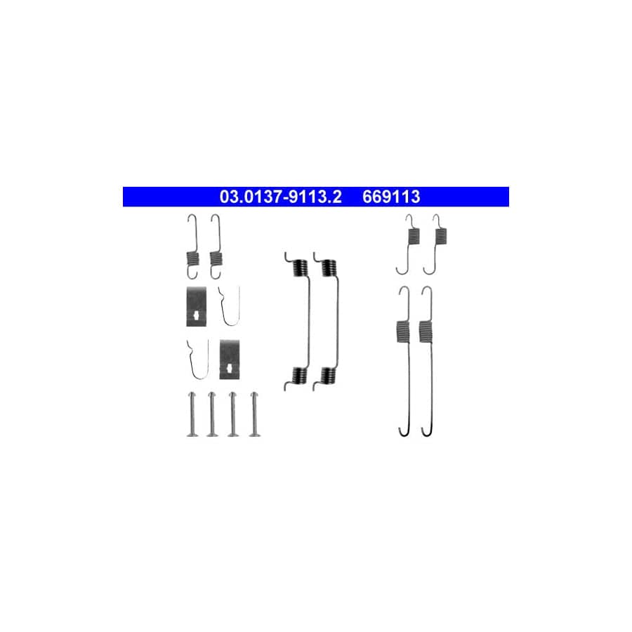 ATE 03.0137-9113.2 Accessory Kit, Brake Shoes | ML Performance UK Car Parts