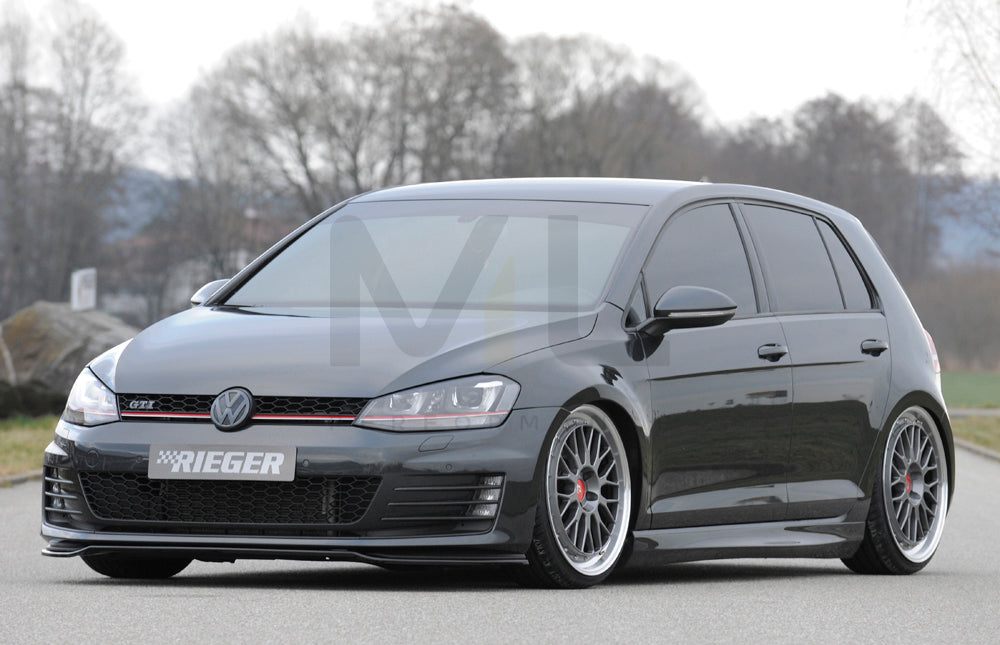 Rieger 00088099 VW Mk7 Golf Front Splitter (GTI & GTD) 9 | ML Performance UK Car Parts