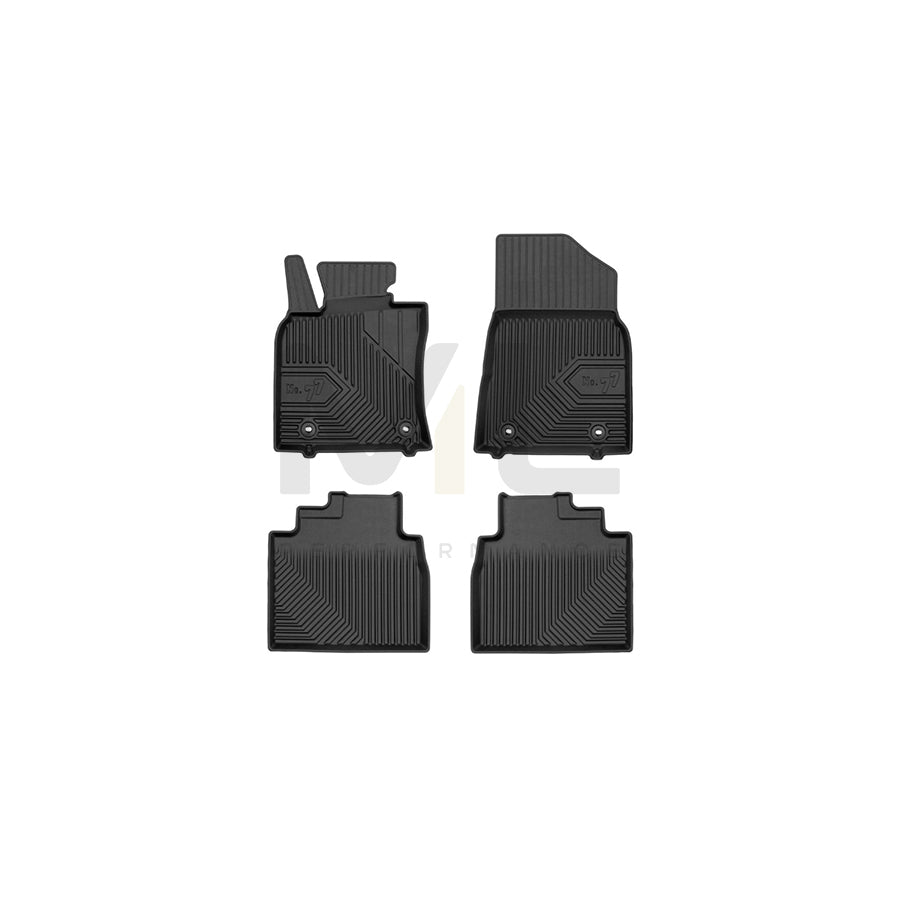 FROGUM Tailored, No.77 77427013 Floor mat set for LEXUS ES VII (XZ10) Elastomer, Front and Rear, Quantity: 4, Black | ML Performance Car Parts