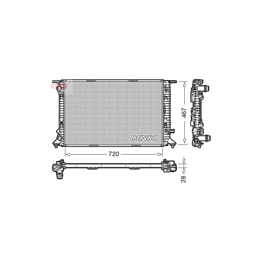 Denso DRM02021 Drm02021 Engine Radiator | ML Performance UK