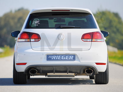 Rieger 00099799 VW Mk6 Golf Rear Diffuser (GTI & GTD) 2 | ML Performance UK Car Parts