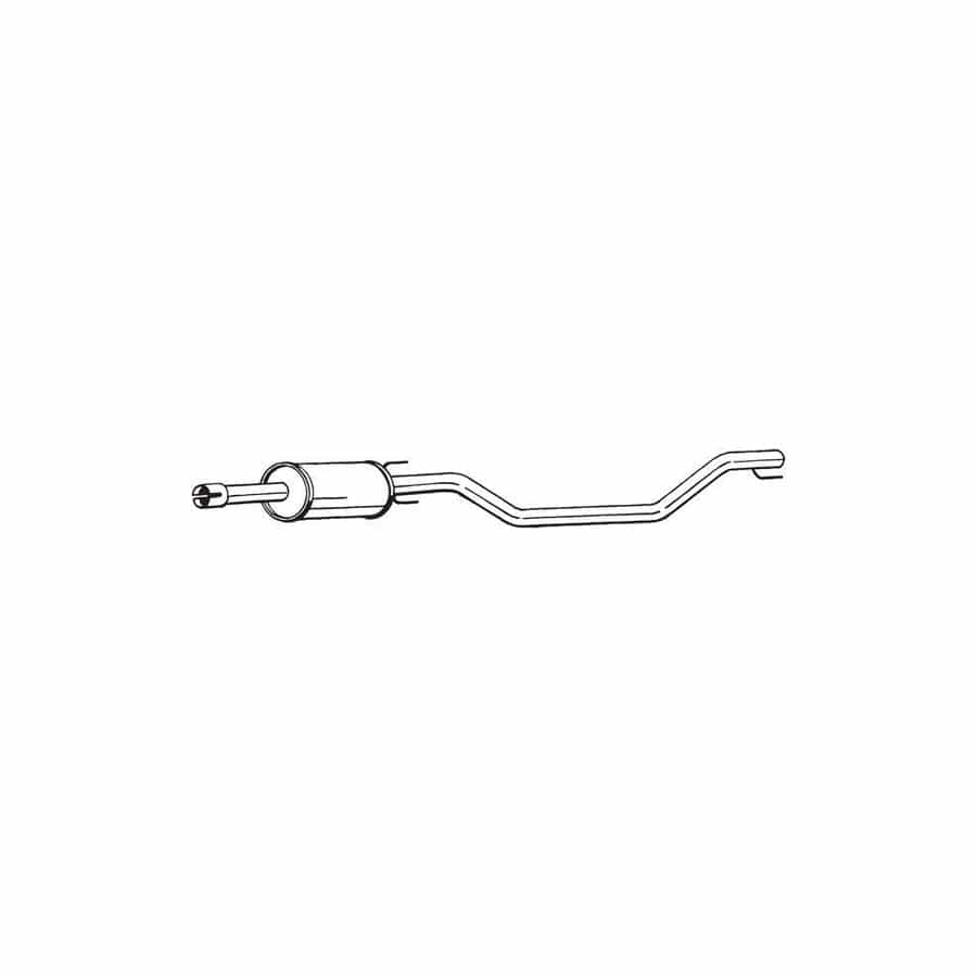 Bosal 284-757 Middle Silencer