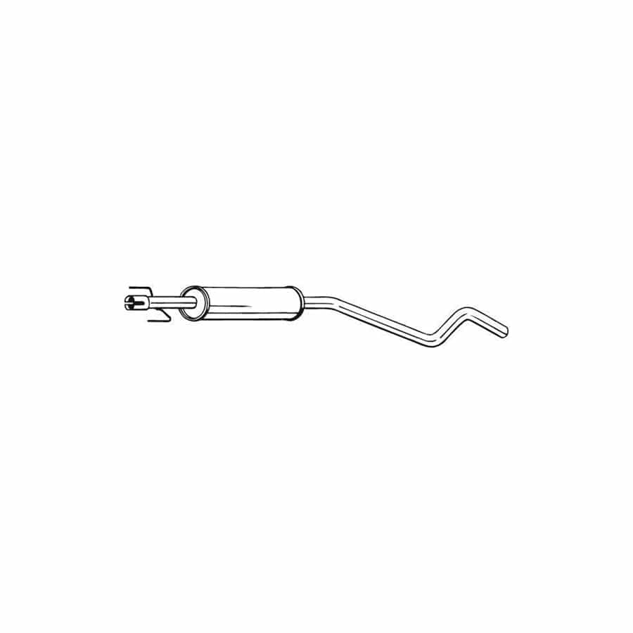 Bosal 284-739 Middle Silencer