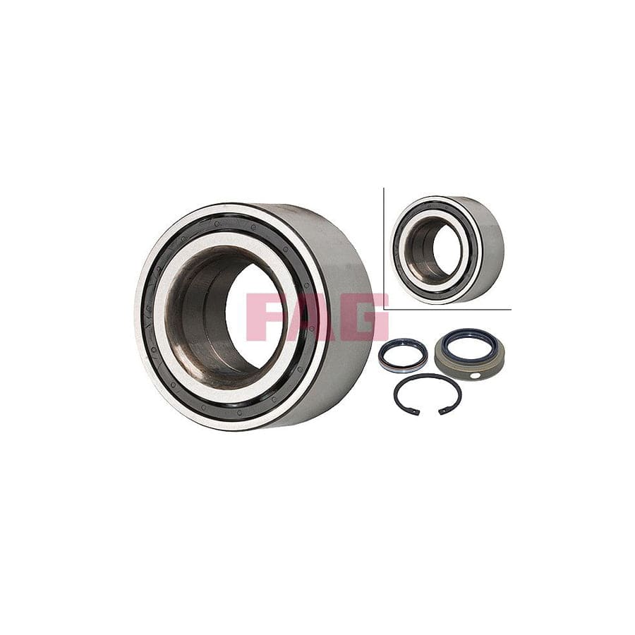 FAG 713 6180 50 Wheel Bearing Kit For Toyota Starlet