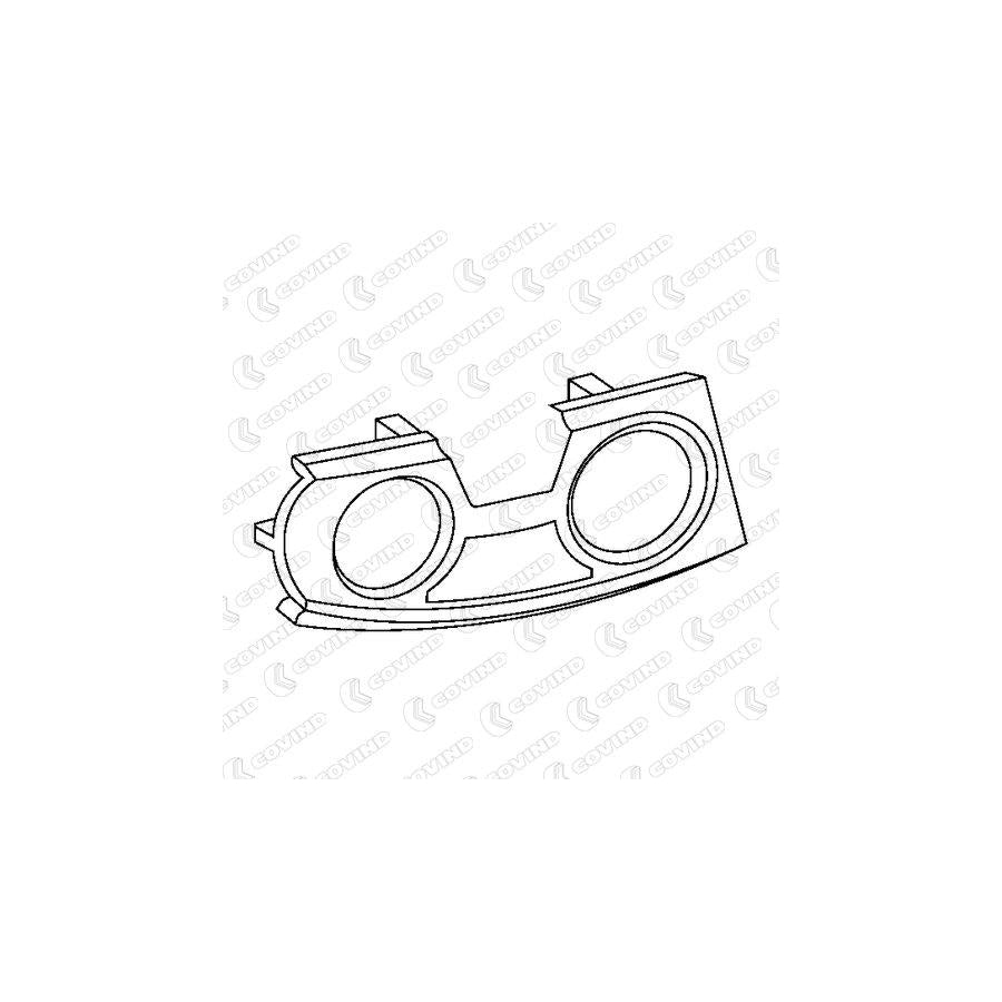 Covind 580/ 88 Holder, Fog Light | ML Performance UK