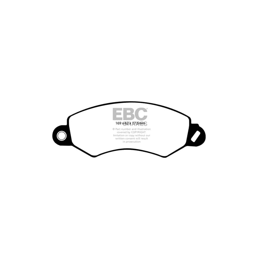 EBC PDKF1089 Ldv Maxus Ultimax Front Brake Pad & Plain Disc Kit (Inc. Maxus & V80) 2 | ML Performance UK Car Parts