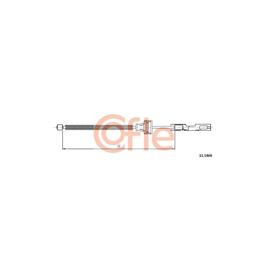 Cofle 11.5469 Hand Brake Cable