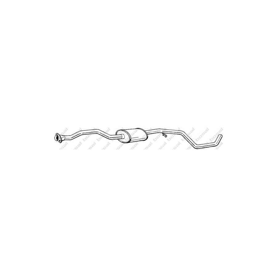 Bosal 285-023 Middle Silencer