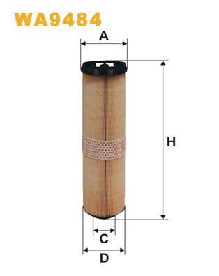 WIX Filters WA9484 Air Filter