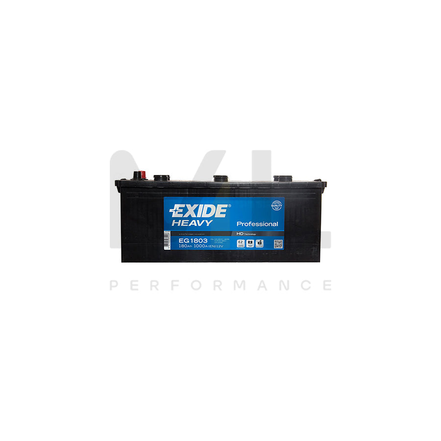 Exide Commercial Battery 629 - 2 Year Guarantee | ML Performance UK Car Parts